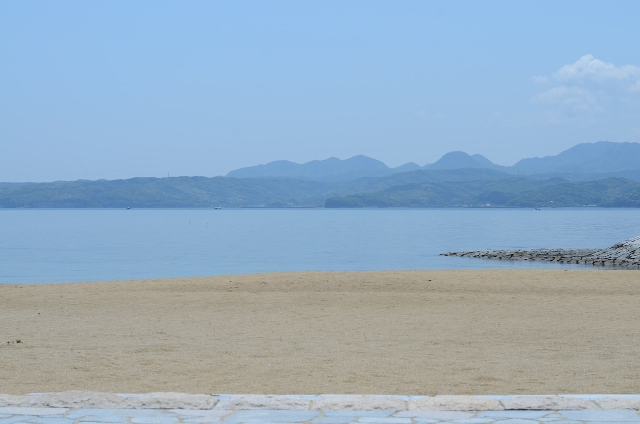 玉川さんが撮影した姫島村の海